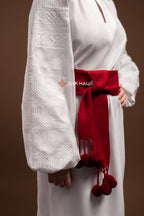 Вишита сукня "Десна (1)"(біла)