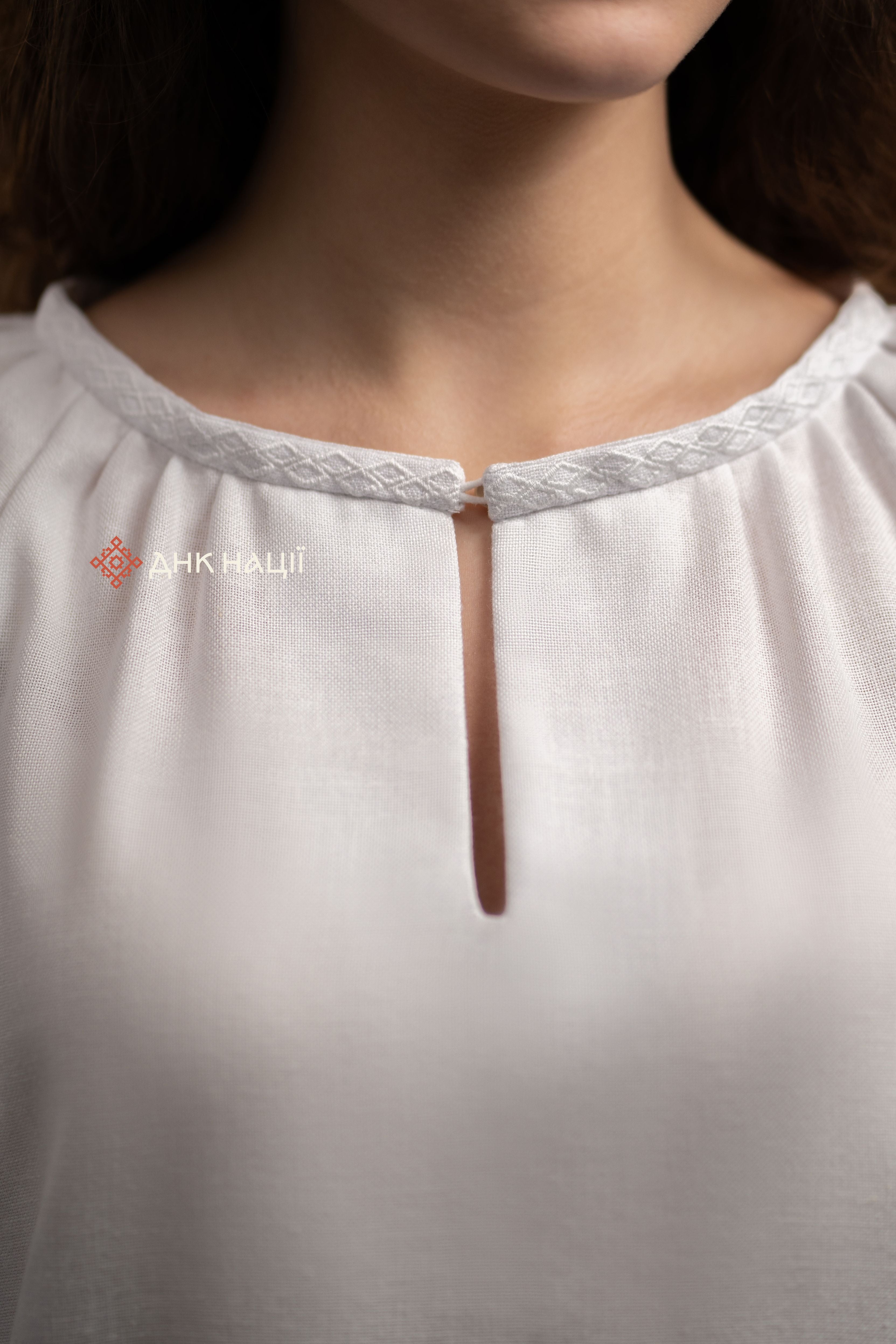 Women's Vyshyvanka "Desna (1)" (white)