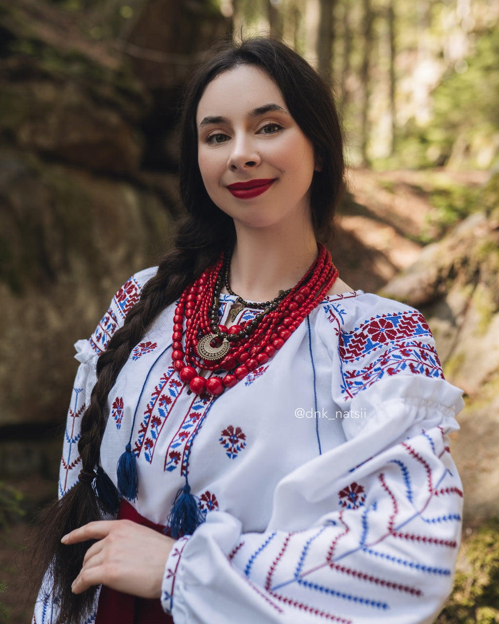 Вишита сукня "Слобожанщина"(біла)