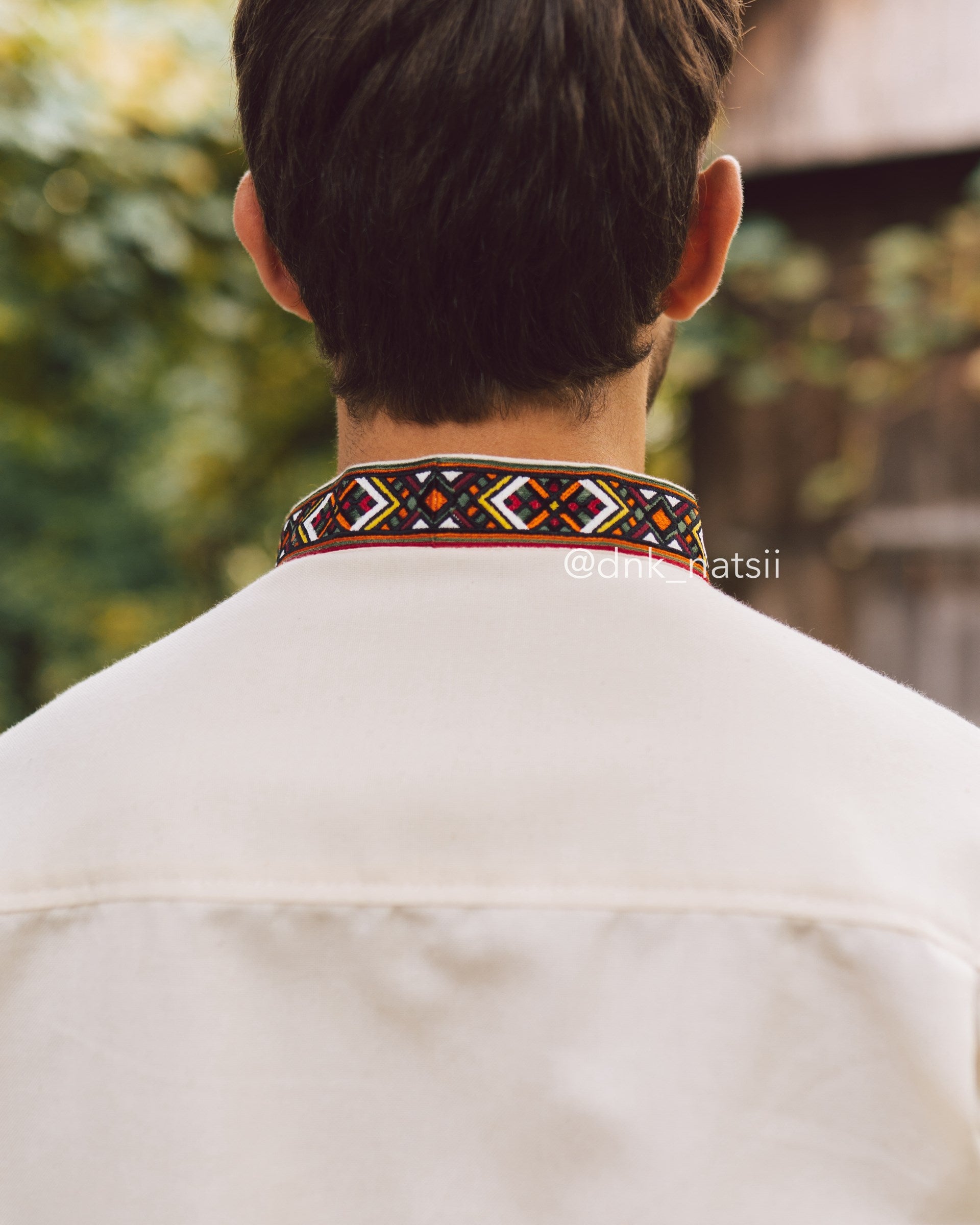 Вишиванка чоловіча "Добробут (1)"(молочна)