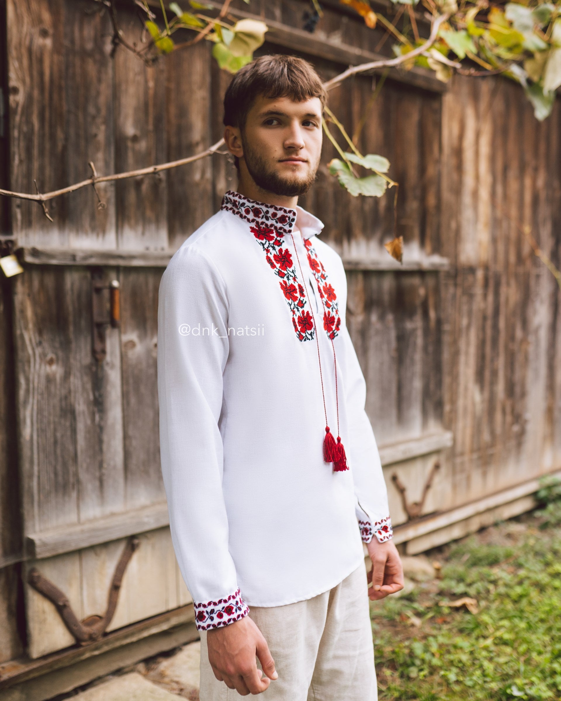 Сорочка чоловіча біла Злагода (1) (РОЗПРОДАЖ ОГ- 121)