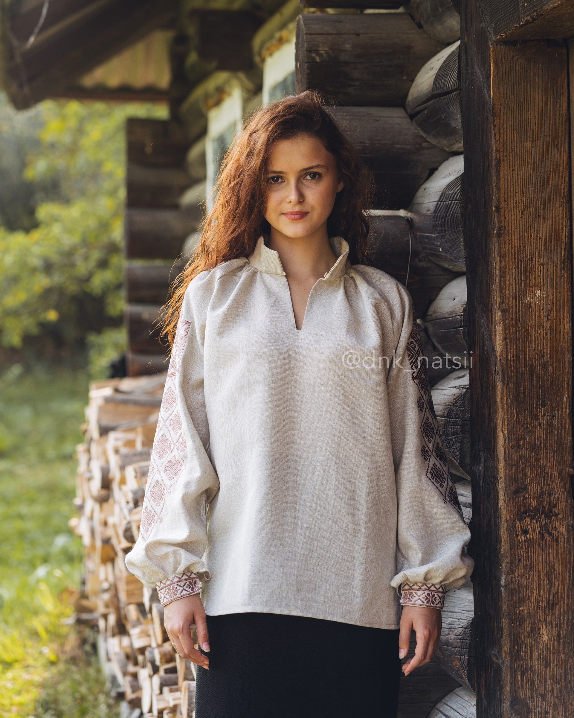 Вишиванка жіноча "Княжа (2)"(сіра)