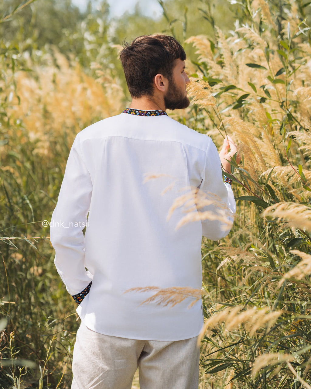 Вишиванка чоловіча "Кокетка (1)"(біла)