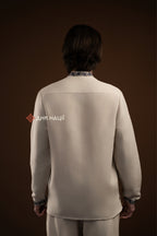 Men's Vyshyvanka "Zakvitchana (1)" (grey)