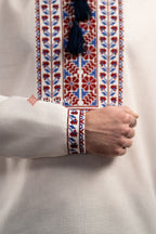 Men's Vyshyvanka "Slobozhanshchyna" (white)