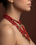 "Spadok" Stone Necklace