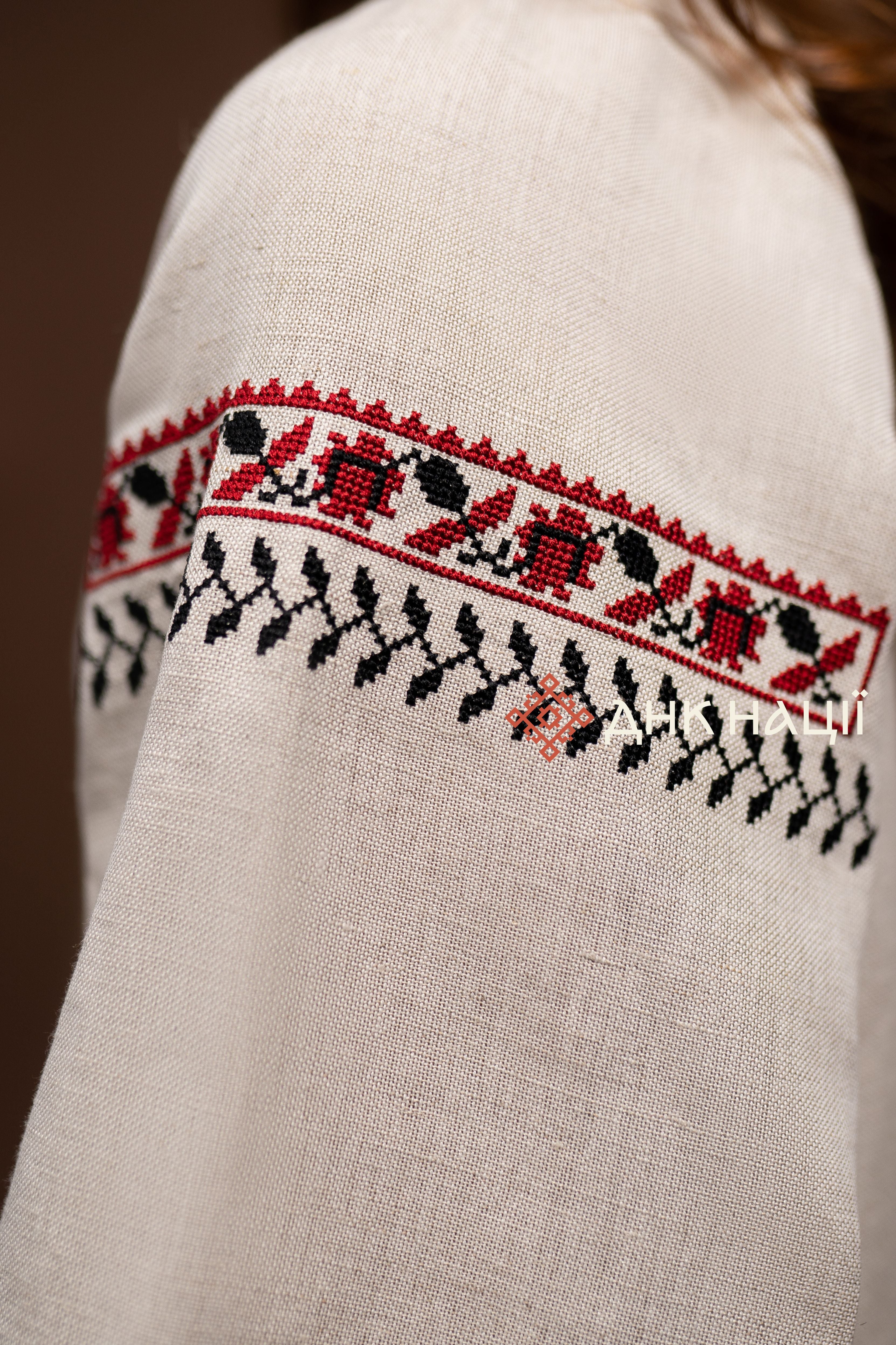 Вишита сукня "Окраса (1)"(сіра)