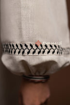 Embroidered Dress “Okrasa (1)” (Gray)