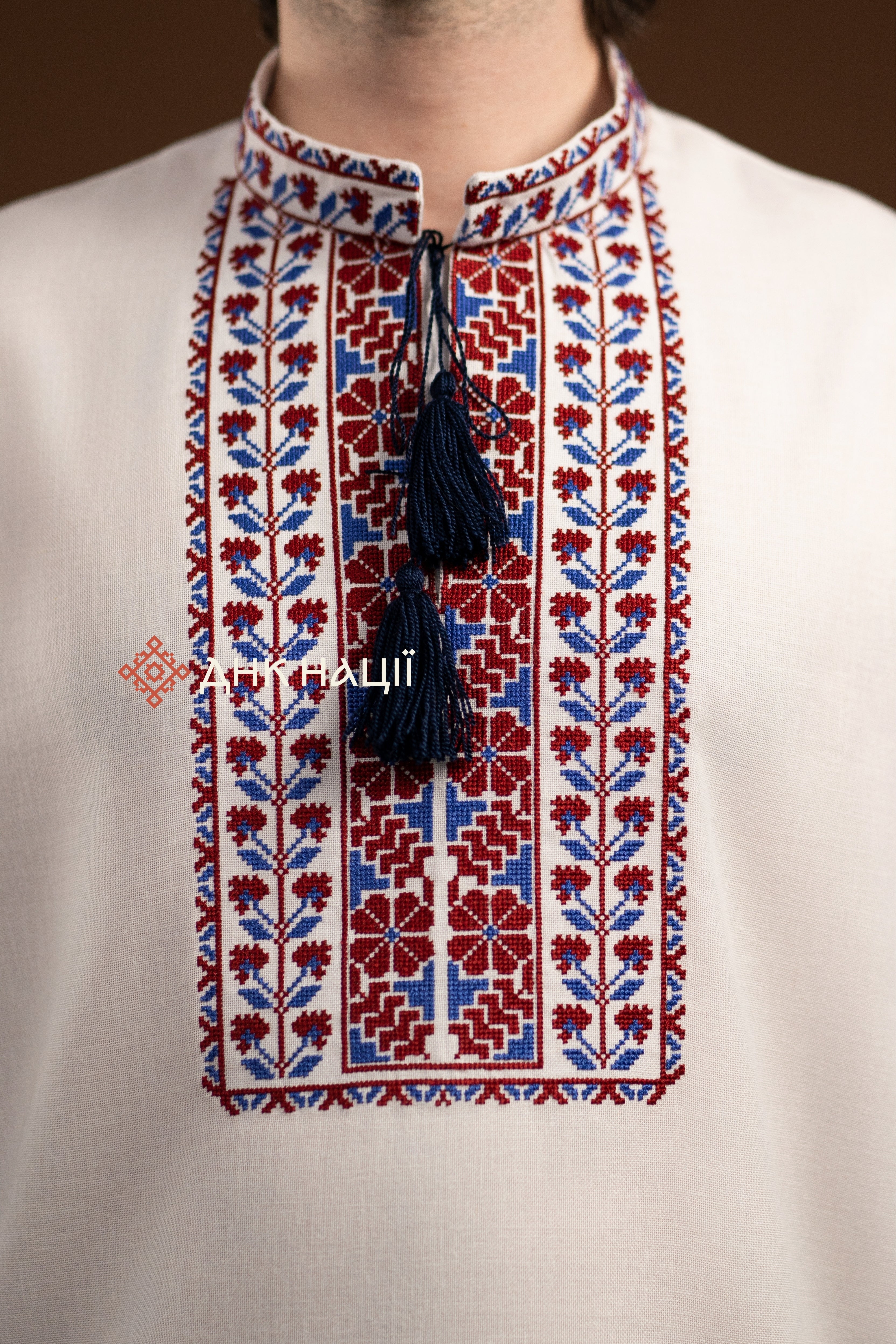 Men's Vyshyvanka "Slobozhanshchyna" (white)