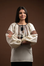 Вишиванка жіноча "Добробут (1)"(Молочна)