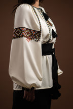 Вишиванка жіноча "Добробут (1)"(Молочна)