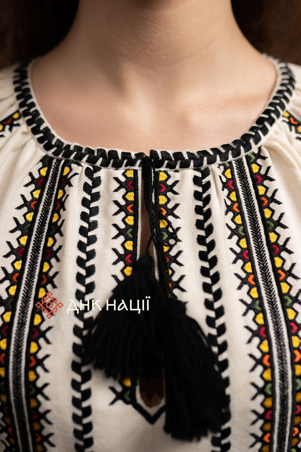 Вишита сукня  "Добробут (1)"(Молочна)