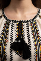 Вишита сукня  "Добробут (1)"(Молочна)