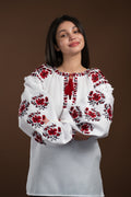 Вишиванка жіноча "Злагода (1)"(біла)