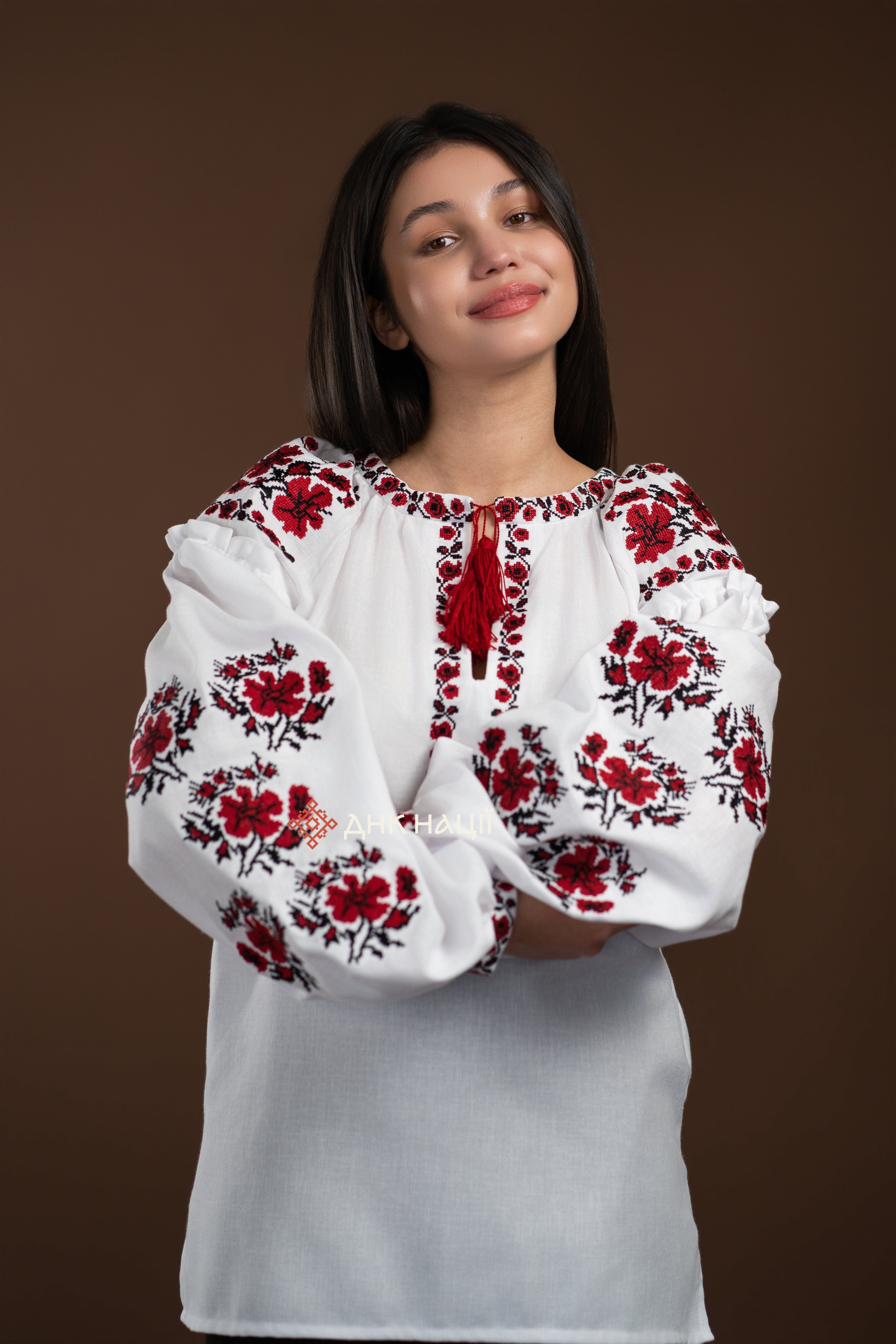 Вишиванка жіноча "Злагода (1)"(біла)