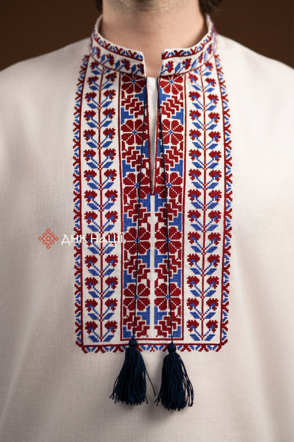 Men's Vyshyvanka "Slobozhanshchyna" (white)
