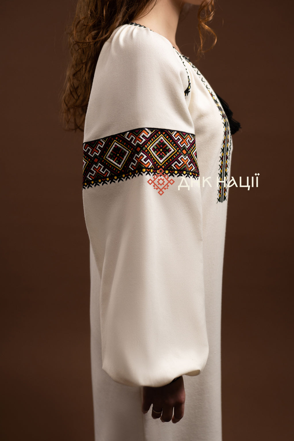 Вишита сукня  "Добробут (1)"(Молочна)