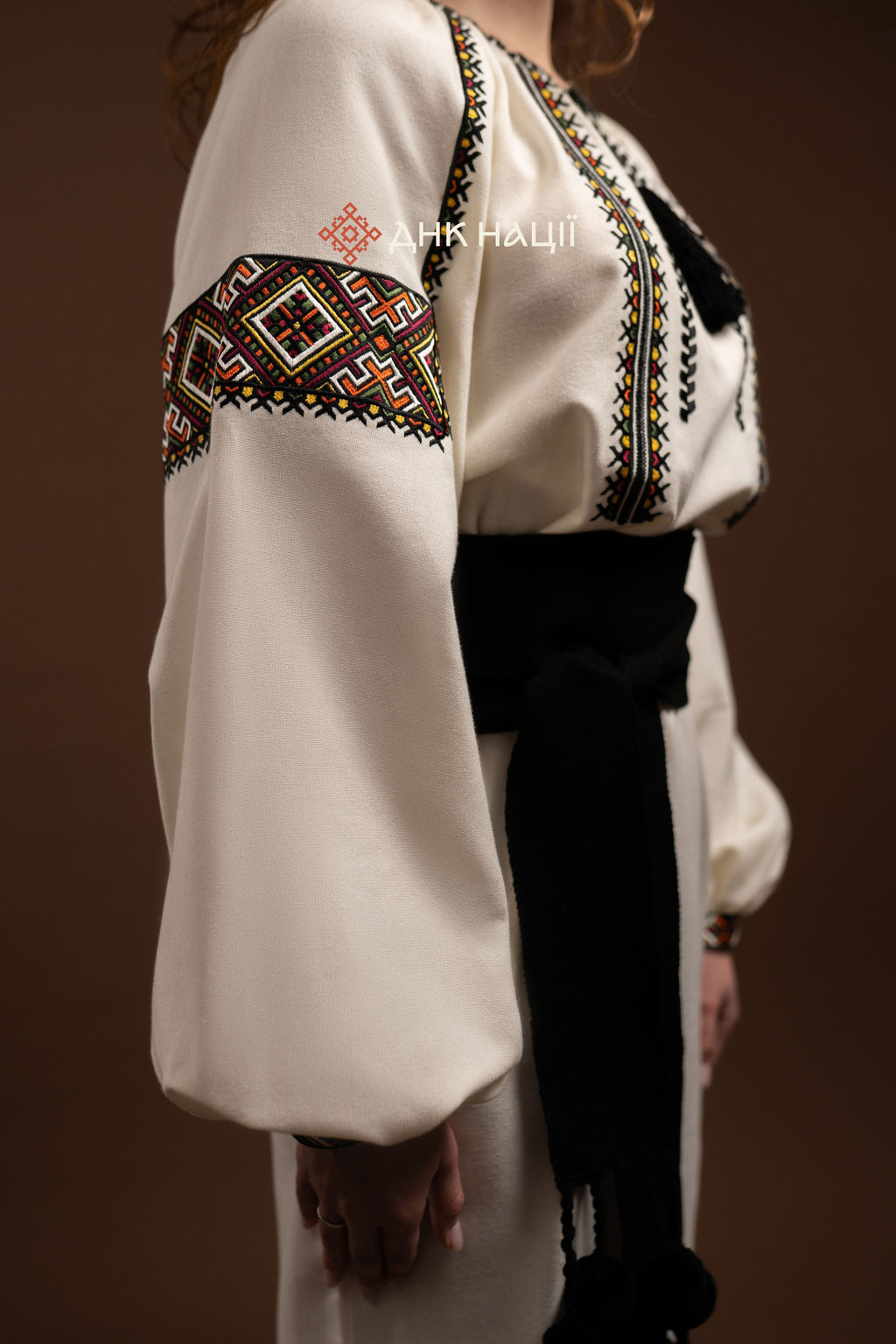 Вишита сукня  "Добробут (1)"(Молочна)