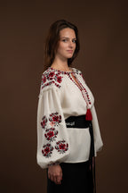Вишиванка жіноча "Злагода (2)"(бежева)