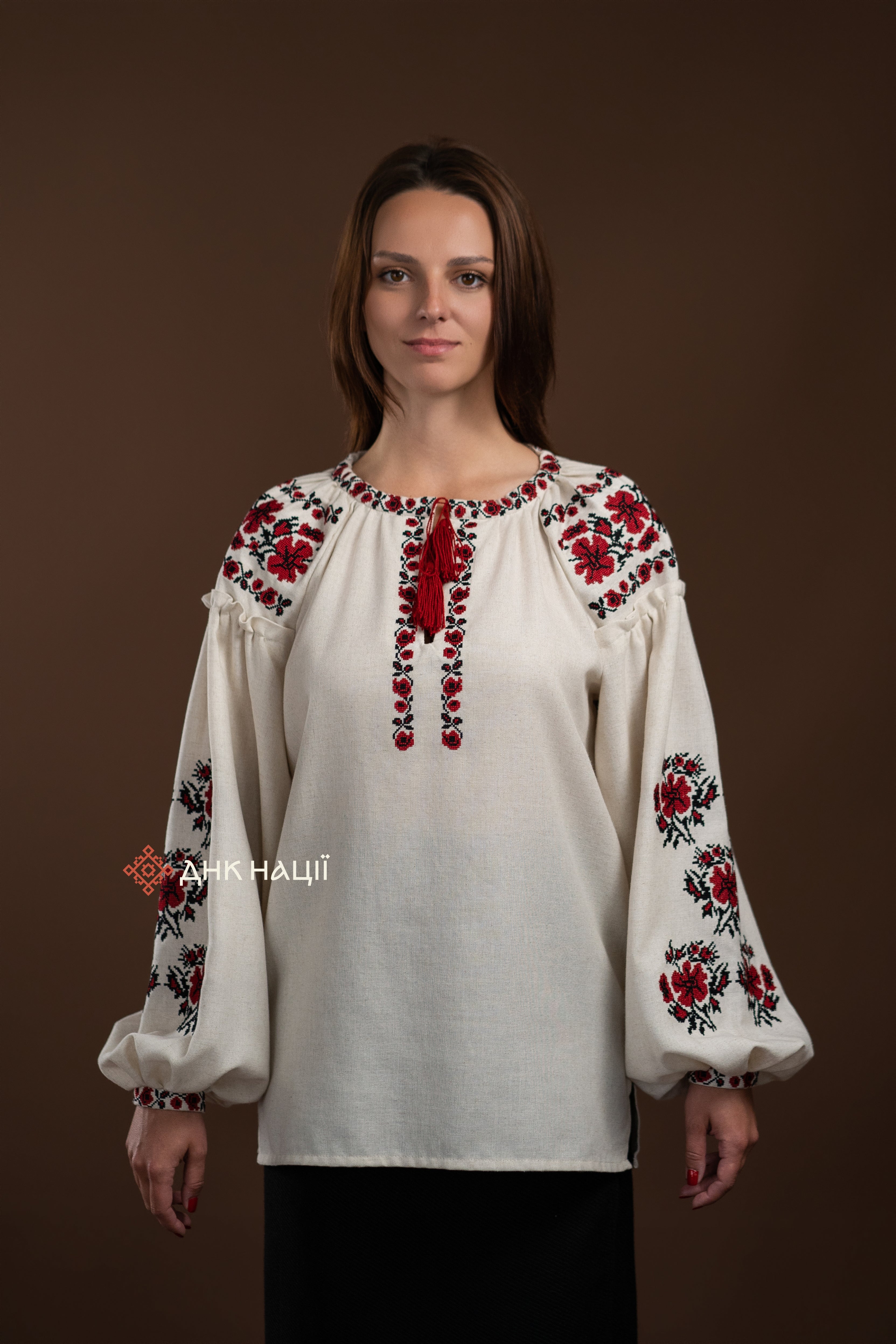 Вишиванка жіноча "Злагода (2)"(бежева)