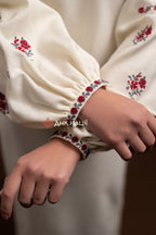 Вишита сукня "Ликерія"(молочна)