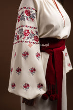 Вишита сукня "Ликерія"(молочна)