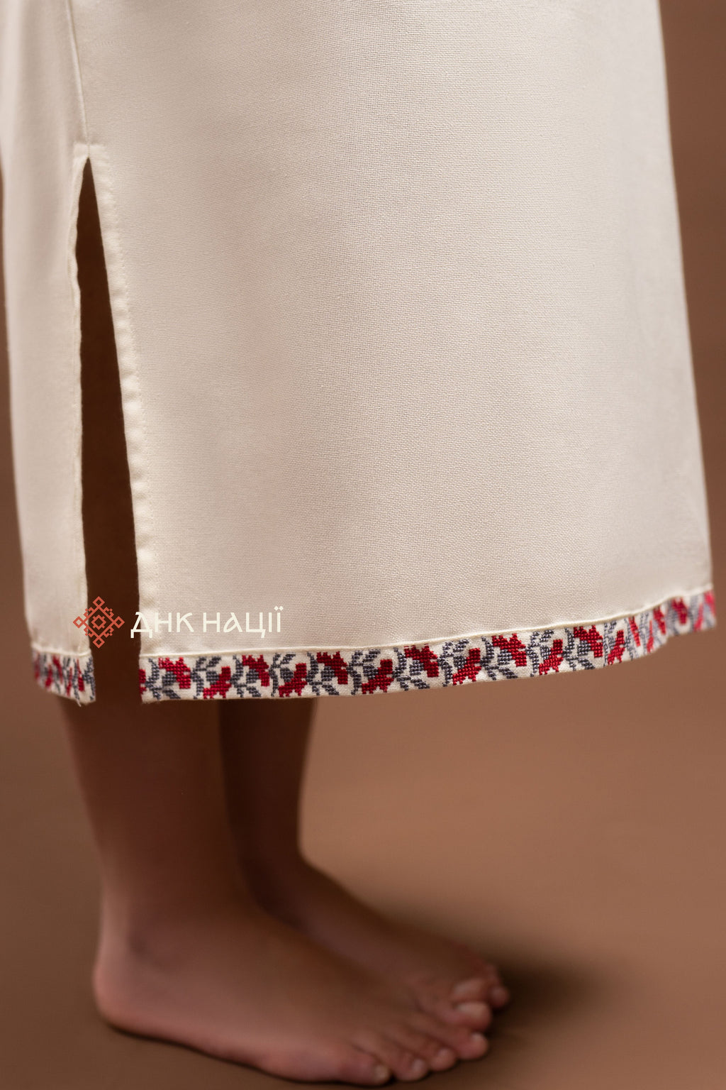 Вишита сукня "Ликерія"(молочна)