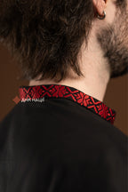Men's Vyshyvanka "Knyazha (4)" (black)