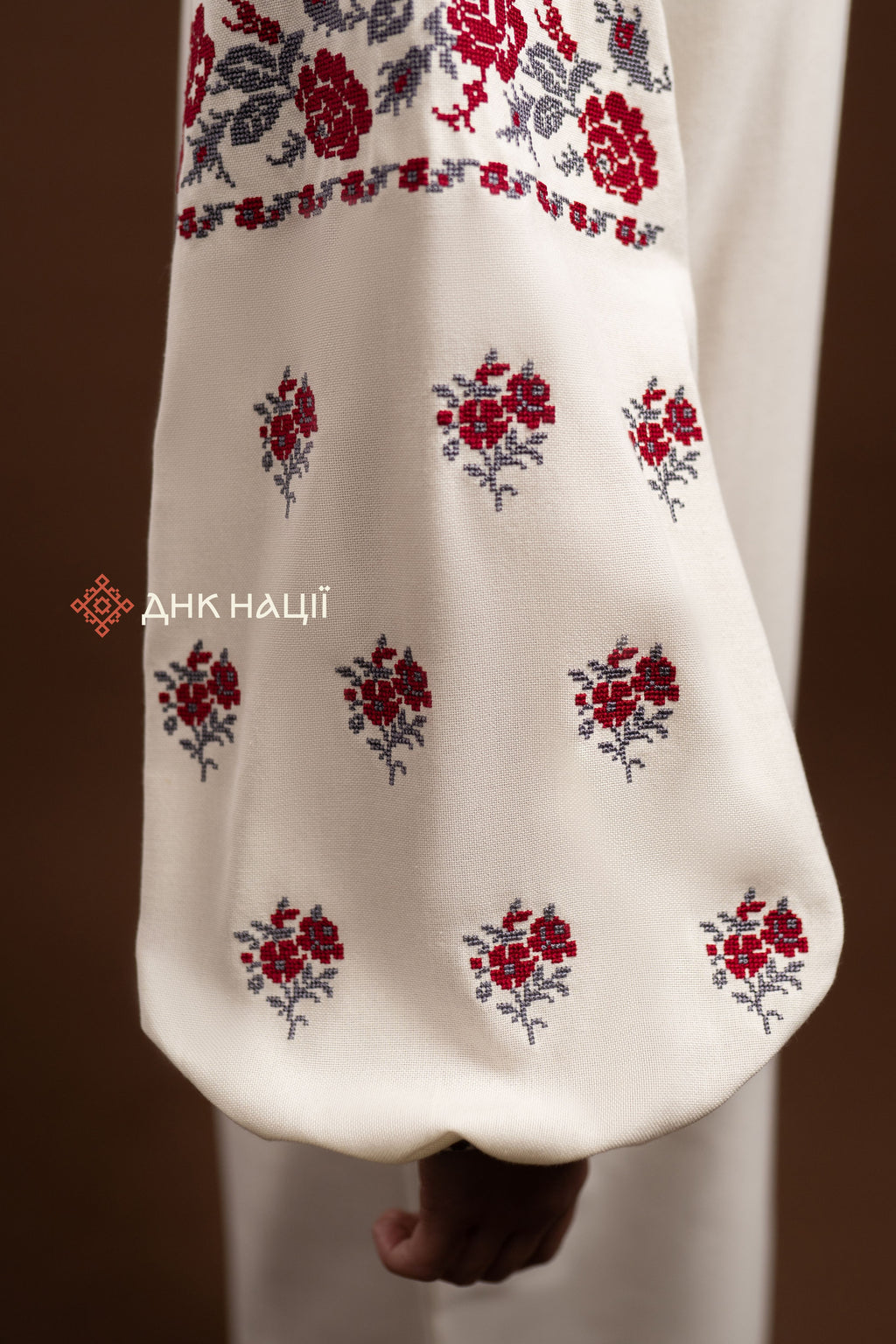 Вишита сукня "Ликерія"(молочна)