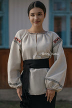 Вишиванка жіноча "Окраса (1)"(сіра)