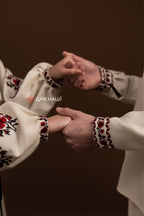 Парні Вишиванки "Злагода (1)"(бежева)