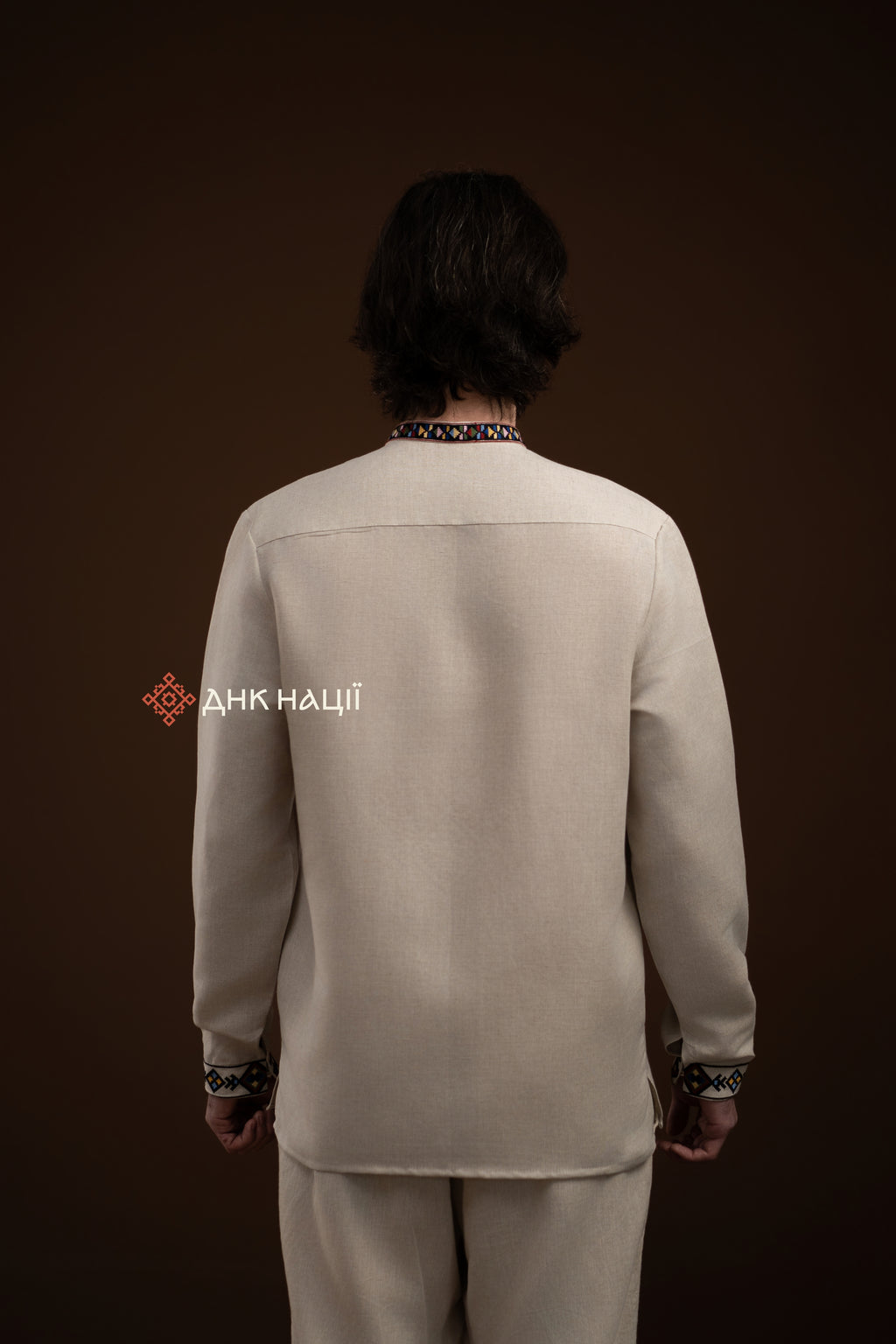 Men's Vyshyvanka "Berehynia (1)" (grey)