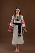 Вишита сукня "Рута (2)"(сіра)