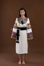 Вишита сукня "Рута (1)"(молочна)