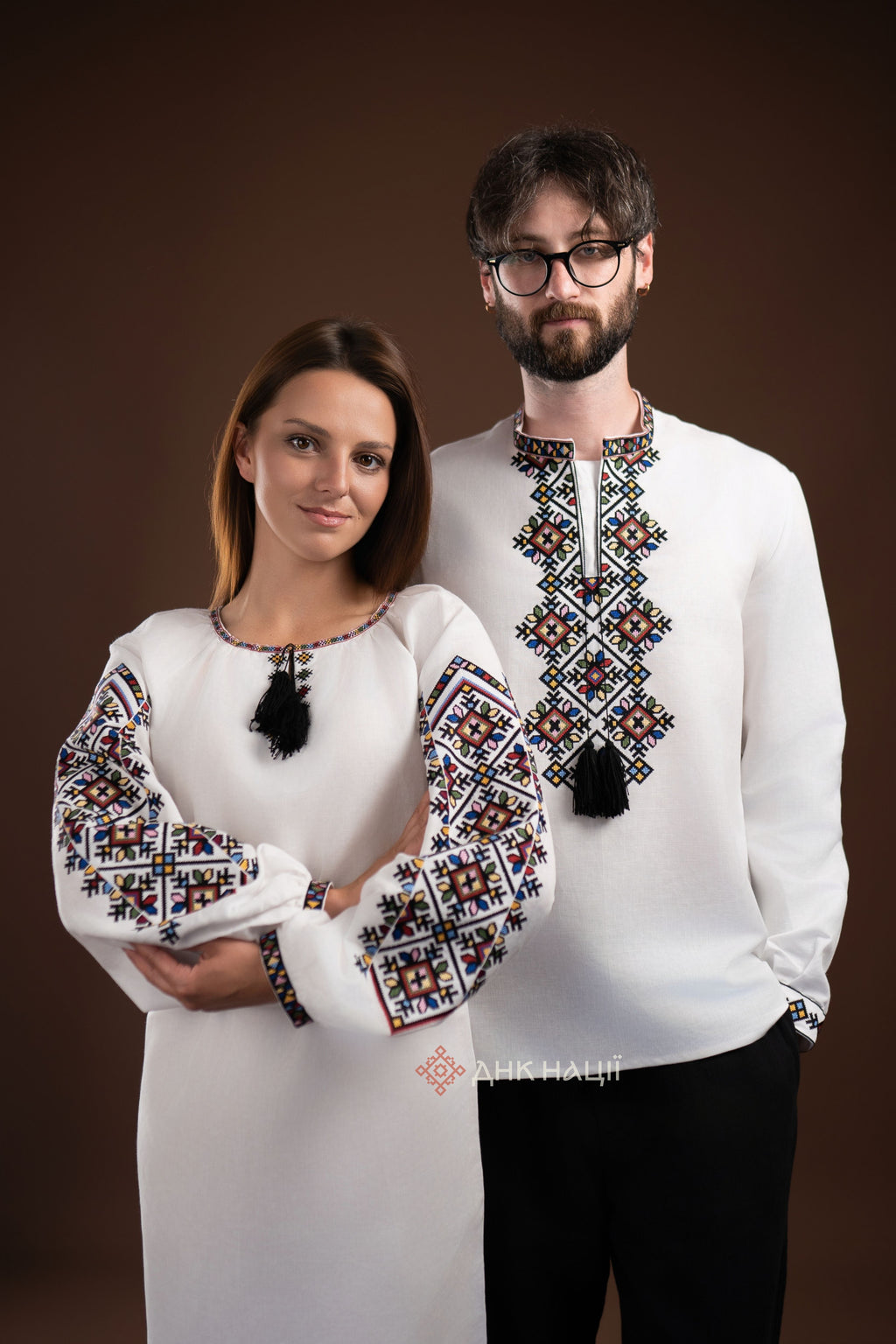 Парні Вишиванки "Берегиня (2)"(біла)
