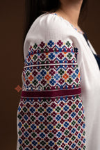 Вишиванка жіноча "Кокетка (1)"(біла)