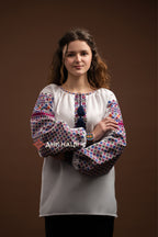 Вишиванка жіноча "Кокетка (1)"(біла)