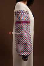 Вишита сукня "Кокетка (2)"(бежева)