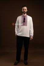 Men's Vyshyvanka "Slobozhanshchyna" (white)