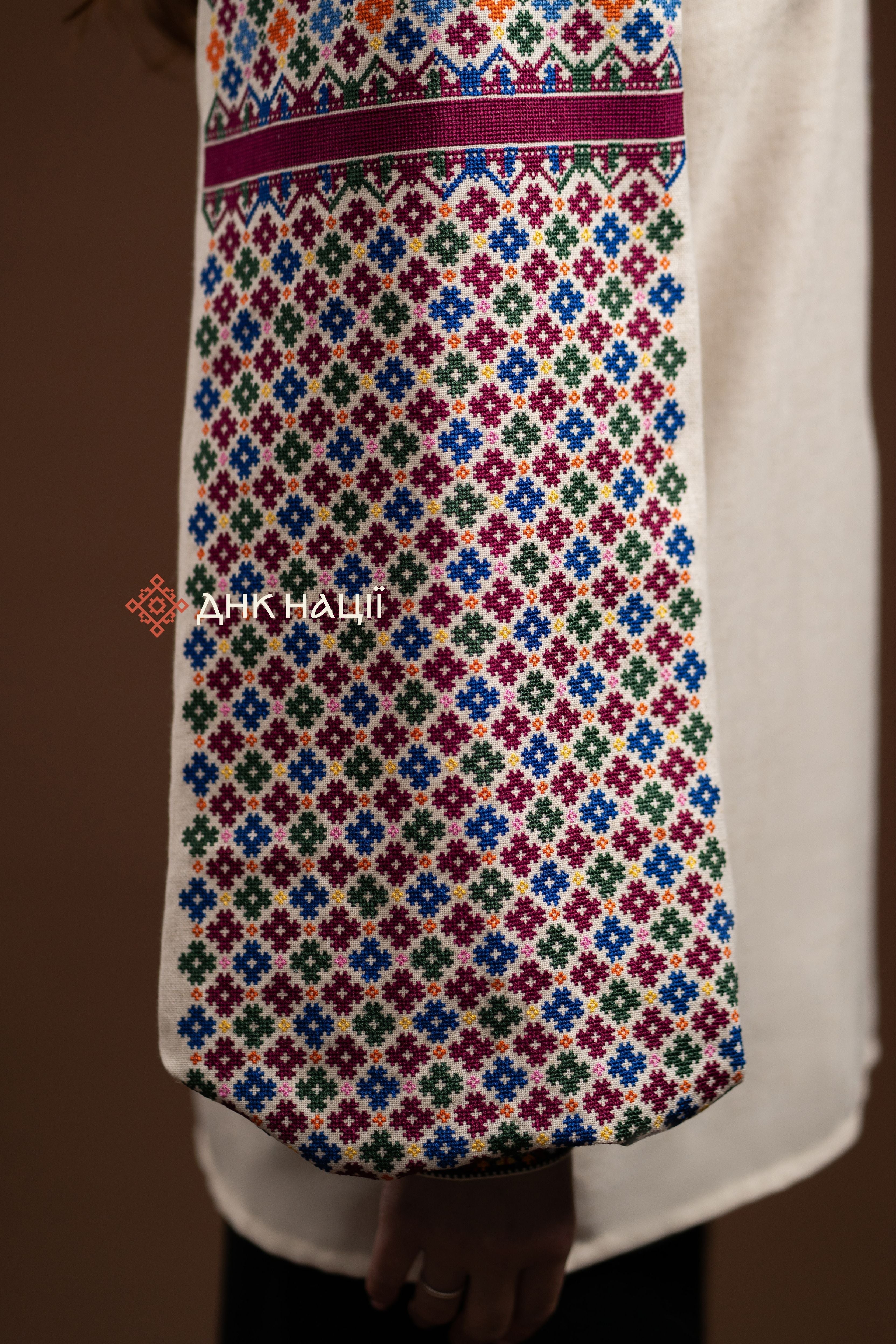 Вишиванка жіноча "Кокетка (2)"(бежева)