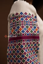 Вишита сукня "Кокетка (2)"(бежева)