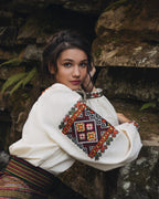 Вишиванка жіноча "Бистриця (2)"(молочна)