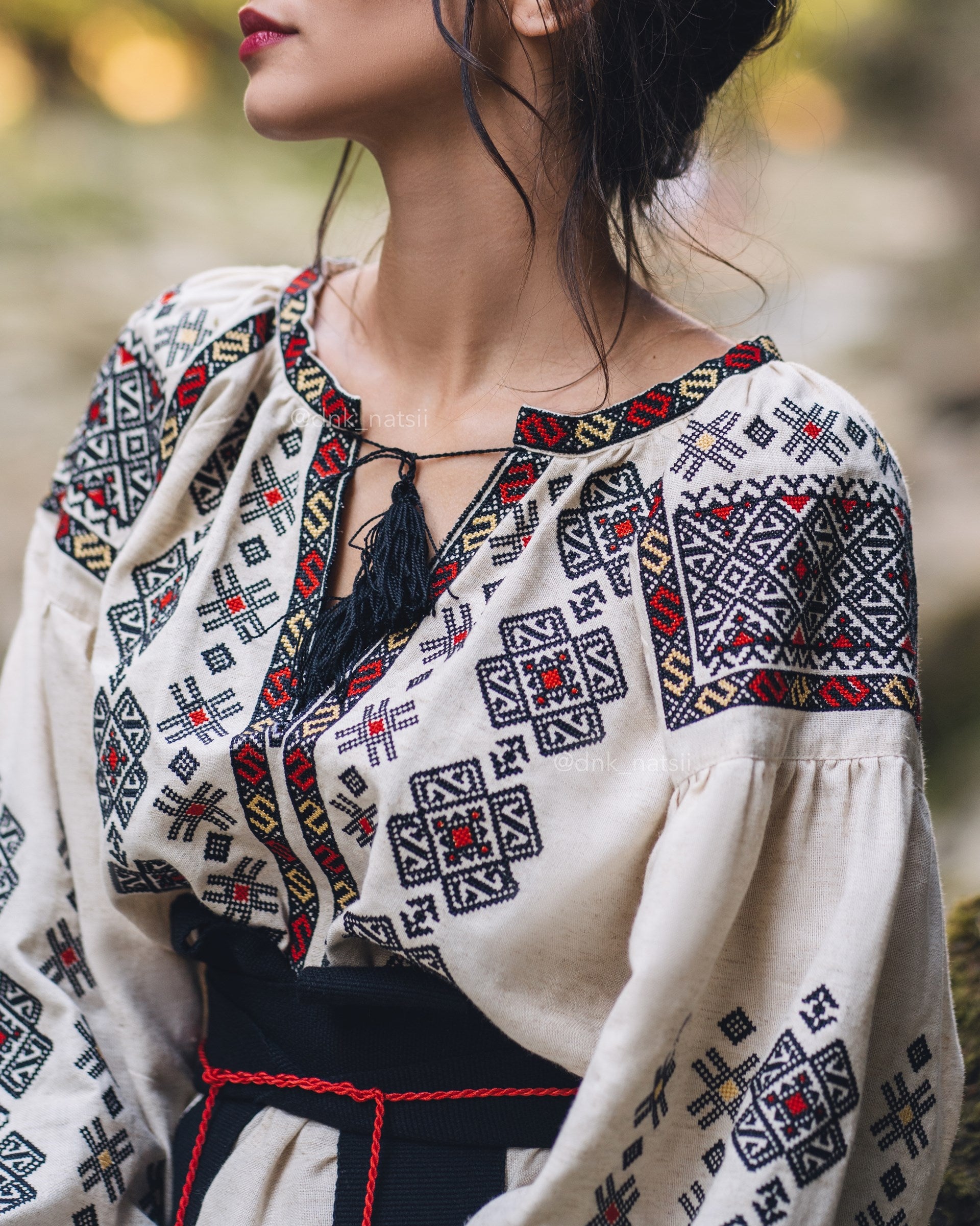 Вишита сукня "Черемош (1)"(бежева)