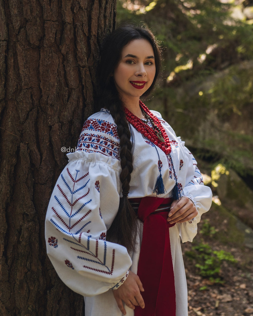 Вишита сукня "Слобожанщина"(біла)