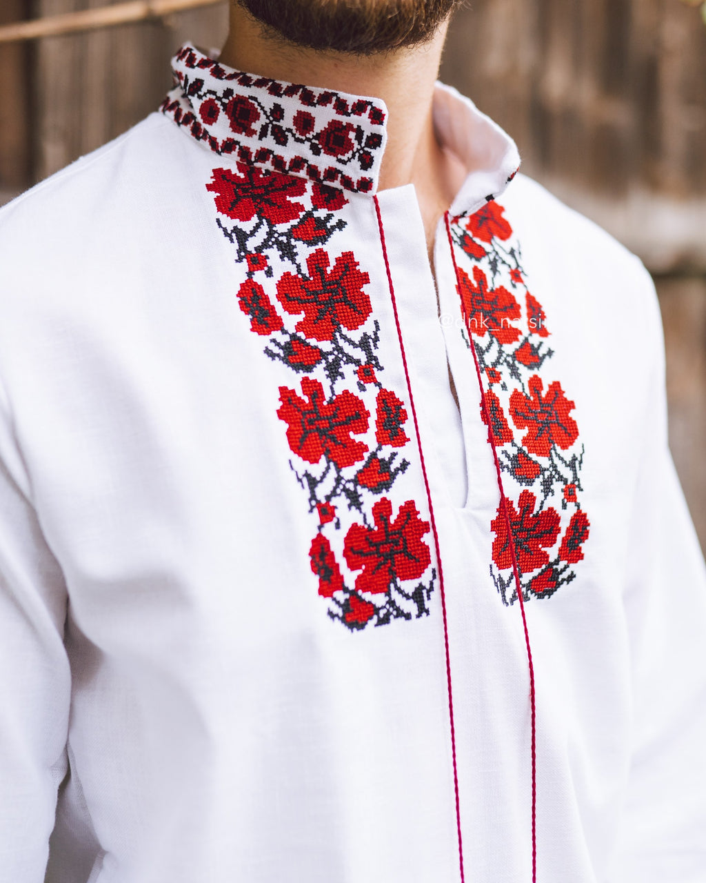 Сорочка чоловіча біла Злагода (1) (РОЗПРОДАЖ ОГ- 121)