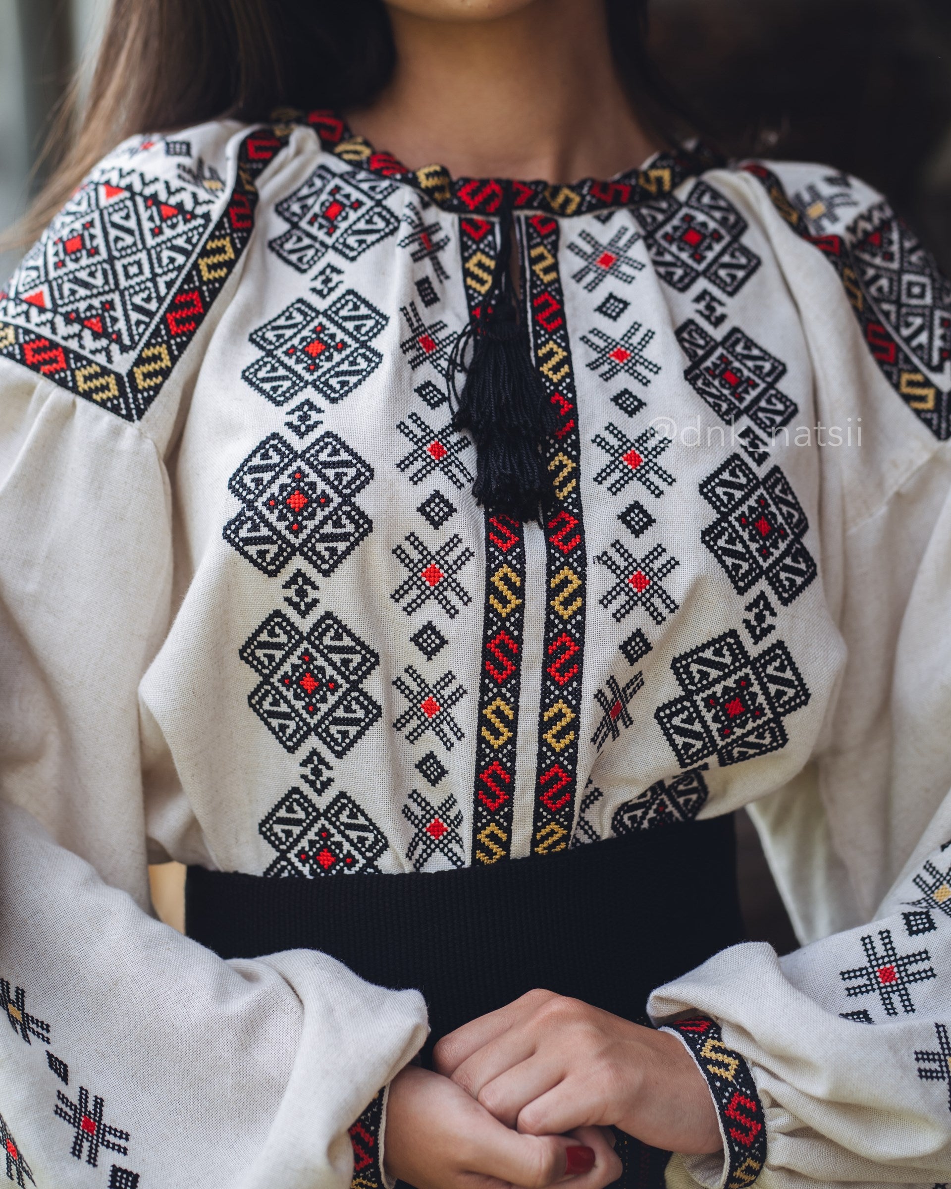 Вишиванка жіноча "Черемош (1)"(бежева)