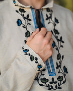 Вишиванка чоловіча "Борщівська"(сіра)