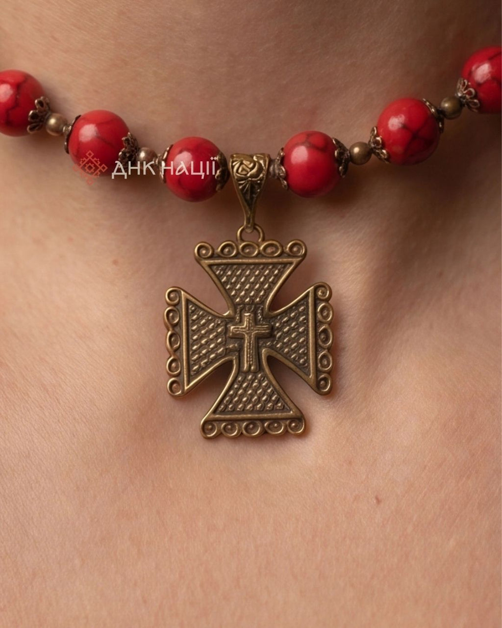 "Spadok" Stone Necklace