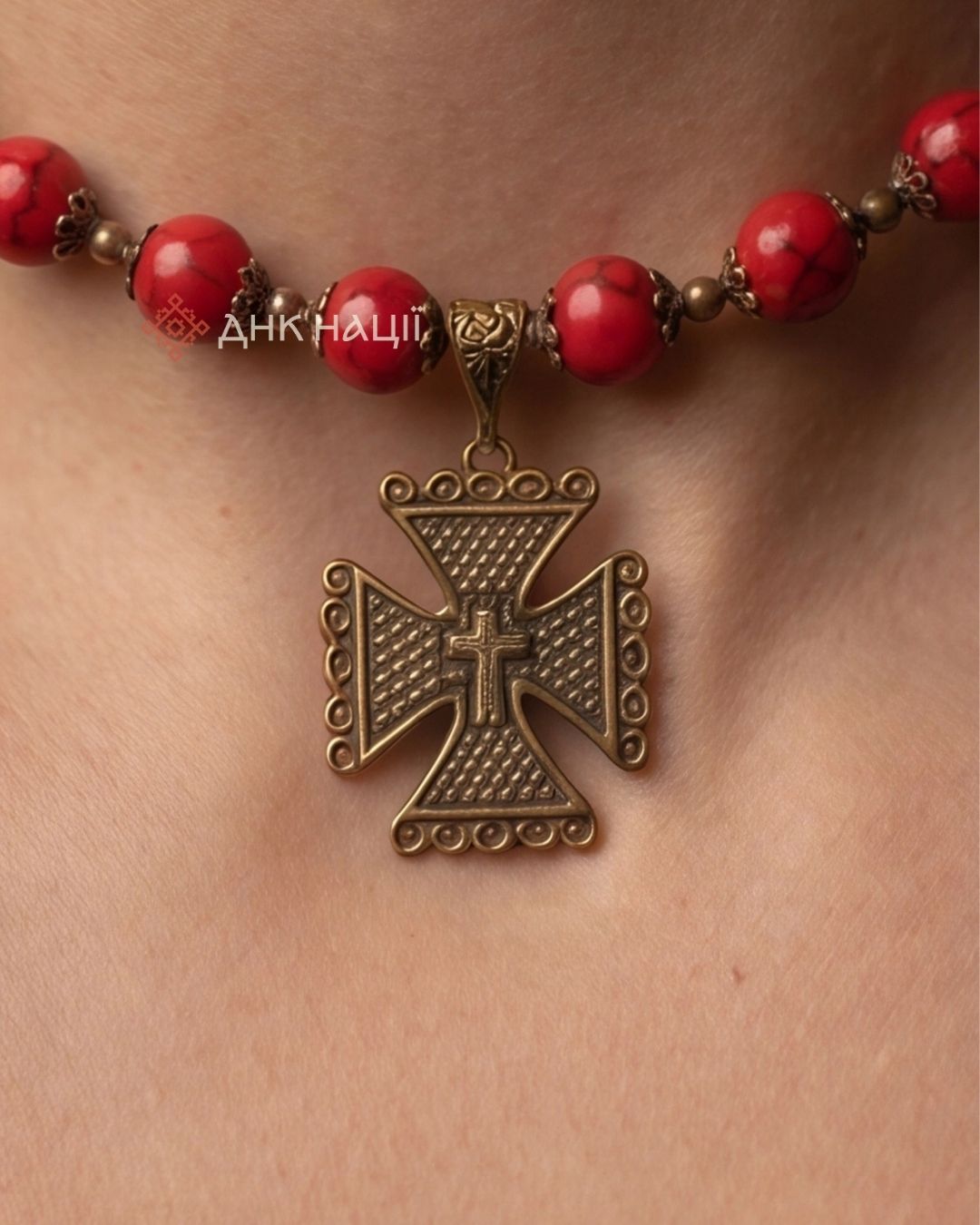 "Spadok" Stone Necklace