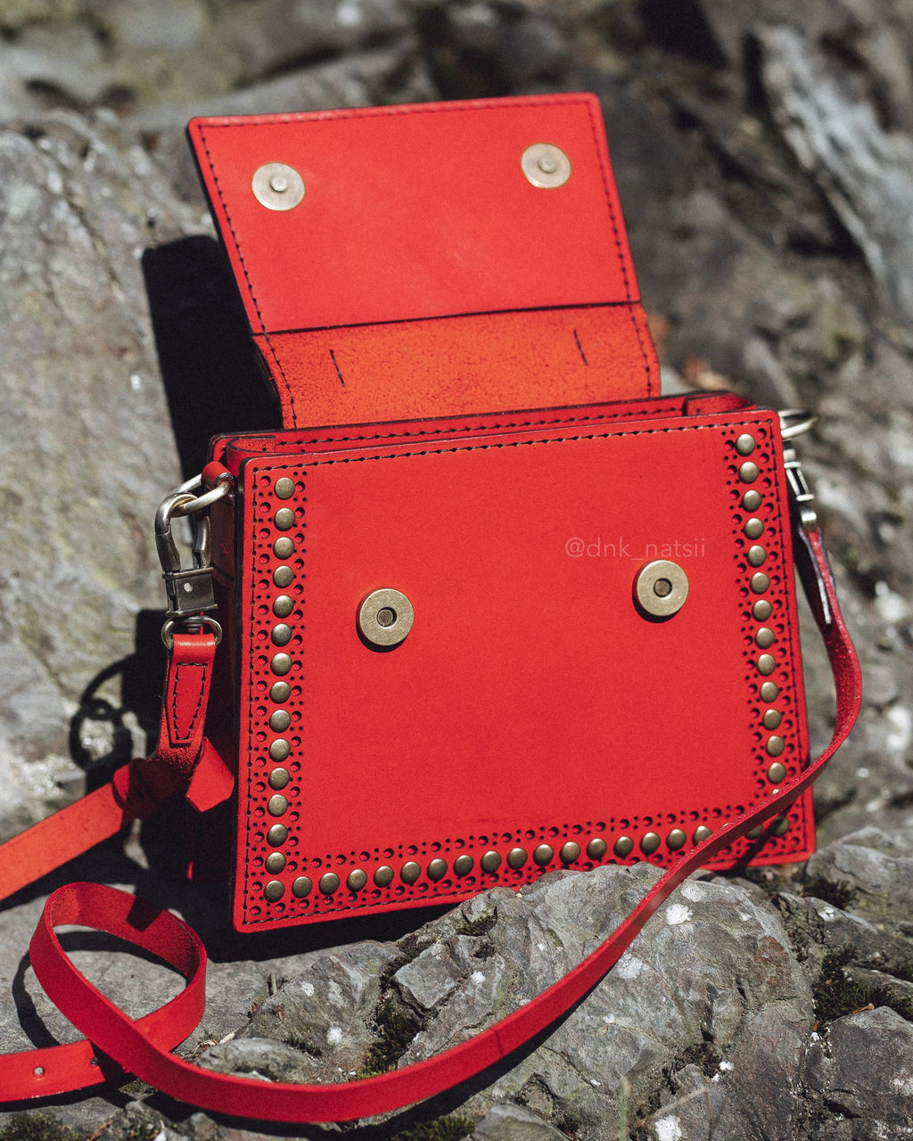 Етносумка " Табівка" червоний лак